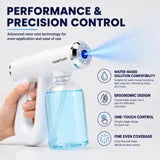 VelaHush spray controls and coverage