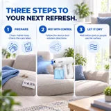 VelaHush three-step fabric care routine